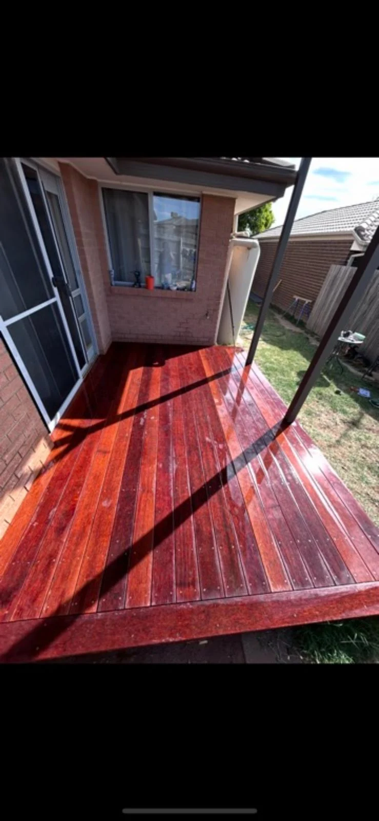 Deck framing and board installation